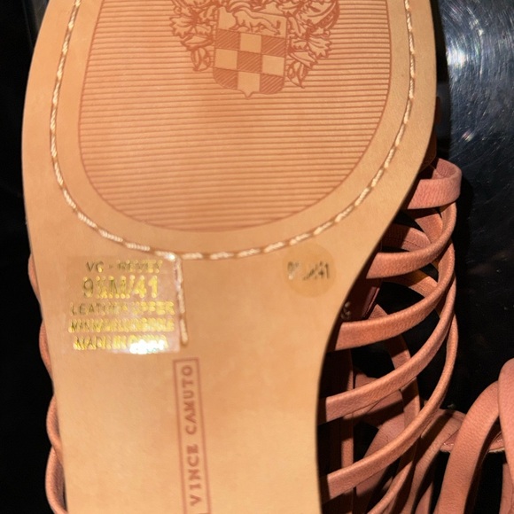 Vince Camuto Orange Strappy Sandals - Picture 13 of 14